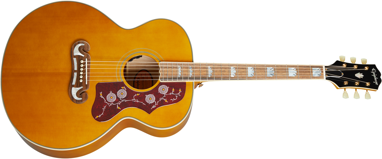 Epiphone J-200 Aged Natural Antique Gloss
